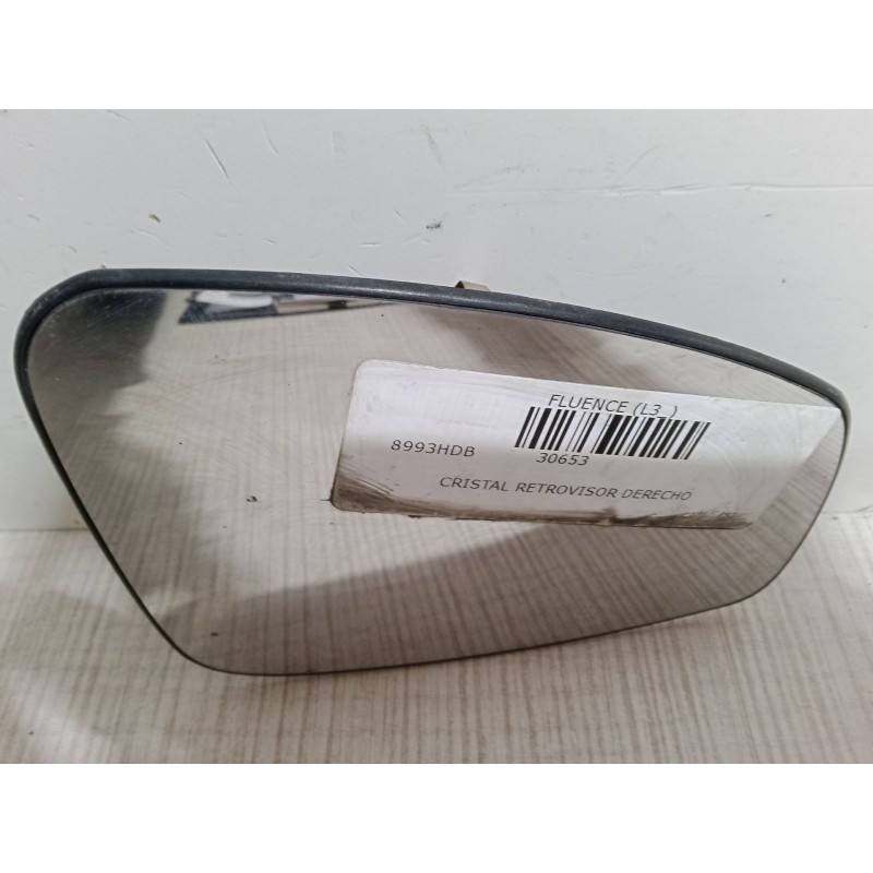 Recambio de cristal retrovisor derecho para renault fluence (l3_) 1.5 dci (l30d, l30l, l306, l33f, l33l, l33m, l33v, l33w) refer