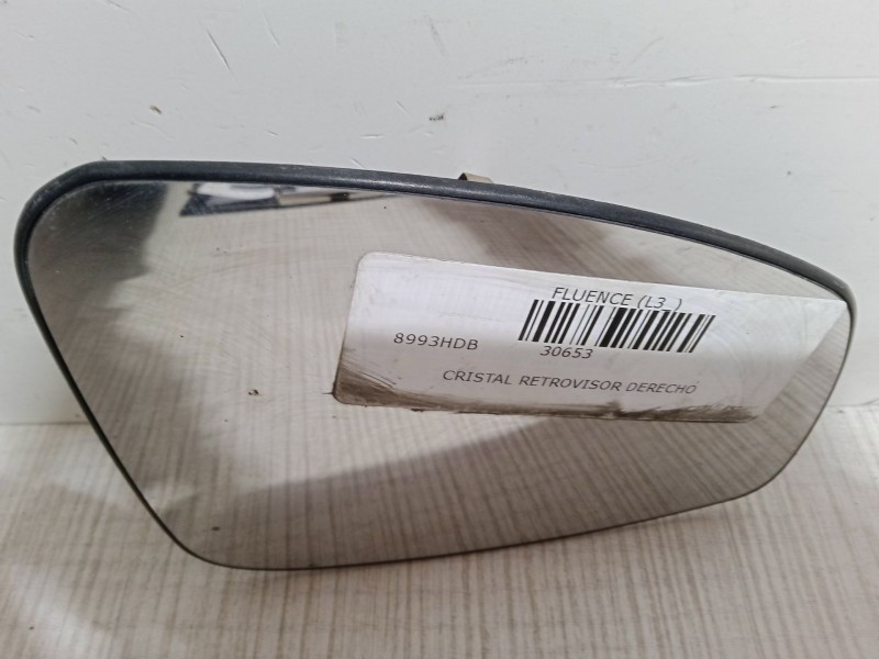 Recambio de cristal retrovisor derecho para renault fluence (l3_) 1.5 dci (l30d, l30l, l306, l33f, l33l, l33m, l33v, l33w) refer