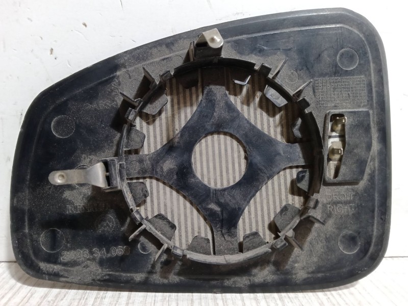 Recambio de cristal retrovisor derecho para renault fluence (l3_) 1.5 dci (l30d, l30l, l306, l33f, l33l, l33m, l33v, l33w) refer