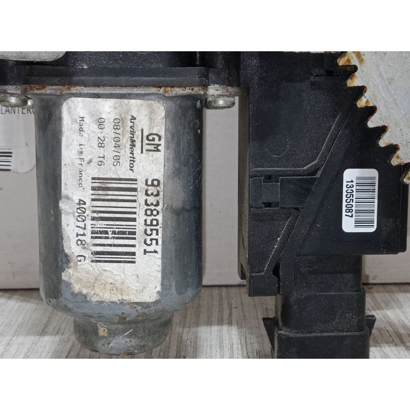 Recambio de elevalunas electrico delantero izquierdo para opel meriva a monospace (x03) 1.4 16v twinport (e75) referencia OEM IA