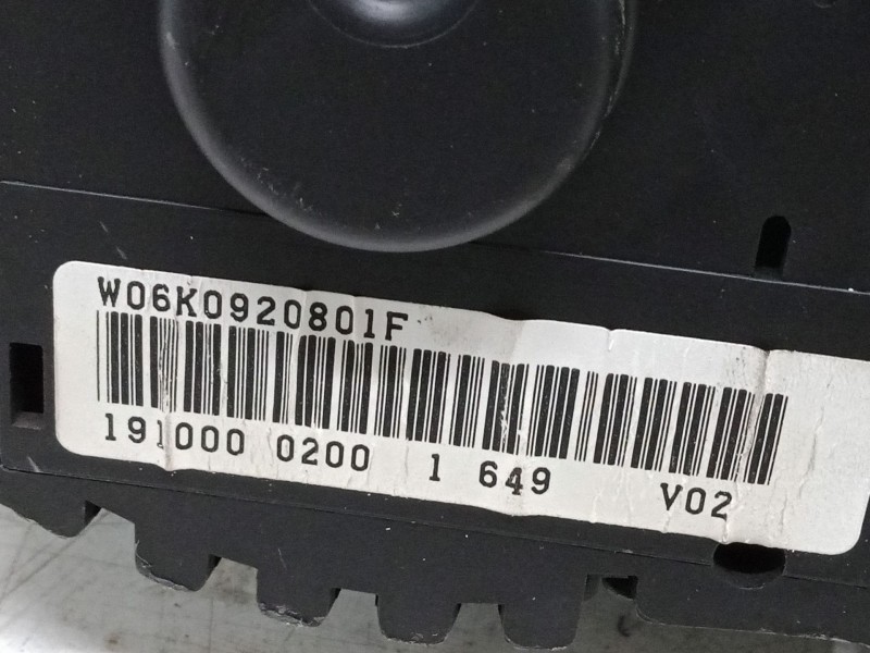 Recambio de cuadro instrumentos para seat ibiza ii (6k1) 1.9 tdi referencia OEM IAM W06K0920801F 191000 0200 1 649 V02 