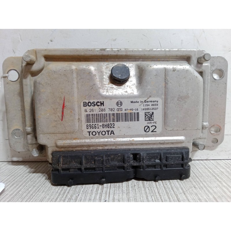 Recambio de centralita motor uce para toyota aygo (_b1_) 1.0 (kgb10_) referencia OEM IAM 896610H022 1KRFE 0261208702
