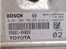 Recambio de centralita motor uce para toyota aygo (_b1_) 1.0 (kgb10_) referencia OEM IAM 896610H022 1KRFE 0261208702