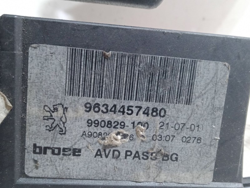 Recambio de elevalunas electrico delantero derecho para peugeot 307 (3a/c) 2.0 hdi 90 referencia OEM IAM   