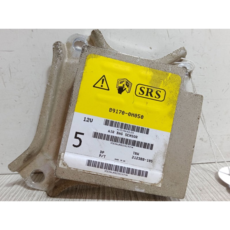 Recambio de centralita airbag para toyota aygo (_b1_) 1.0 (kgb10_) referencia OEM IAM 891700H050  212388105