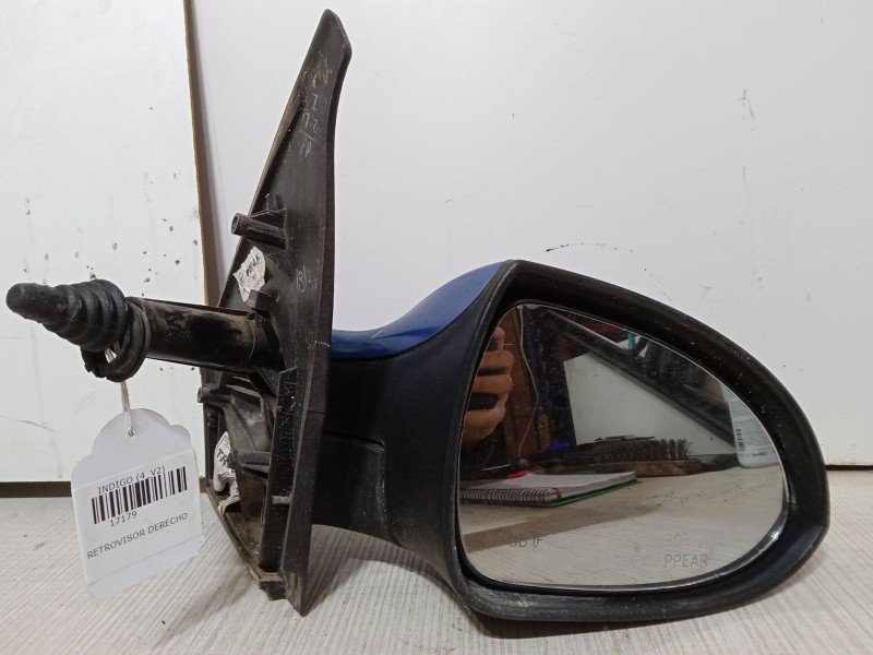 Recambio de retrovisor derecho para tata indigo (4_v2) 1.4 referencia OEM IAM   
