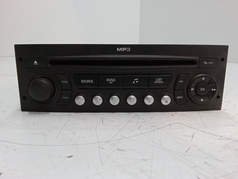 Recambio de radio cd para peugeot 207/207+ (wa_, wc_) 1.6 hdi referencia OEM IAM   