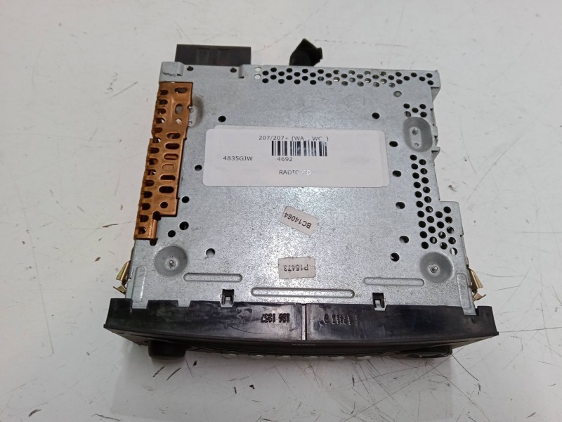 Recambio de radio cd para peugeot 207/207+ (wa_, wc_) 1.6 hdi referencia OEM IAM   