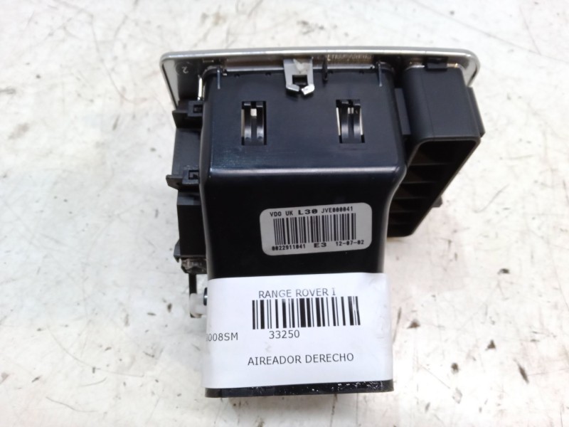 Recambio de aireador derecho para land rover range rover i 4.3 vogue lse 4x4 referencia OEM IAM JVE000041  