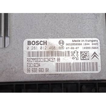CENTRALITA MOTOR UCE 9663268380 0281012468 EDC16C34