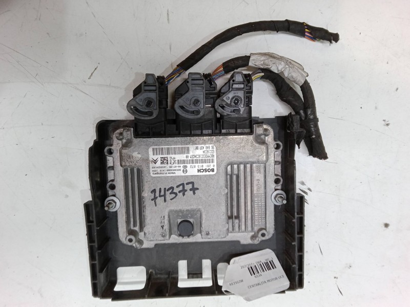 Recambio de centralita motor uce para peugeot 207/207+ (wa_, wc_) 1.6 hdi referencia OEM IAM 0281013872 EDC 16C34 9664843780