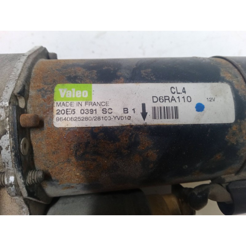 Recambio de motor arranque para citroën c3 i (fc_, fn_) 1.4 hdi referencia OEM IAM 9640825280  D6RA110