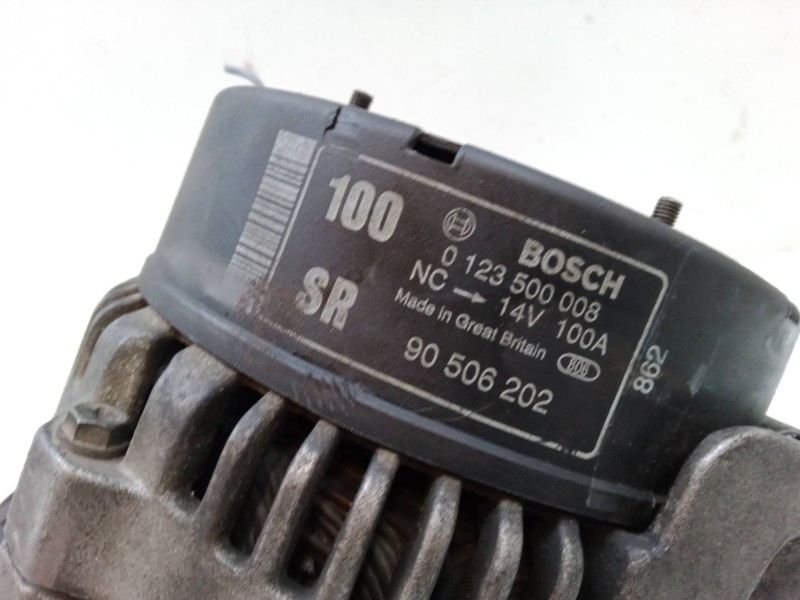 Recambio de alternador para opel vectra b hatchback (j96) 2.2 dti 16v (f68) referencia OEM IAM 90506202  0123500008