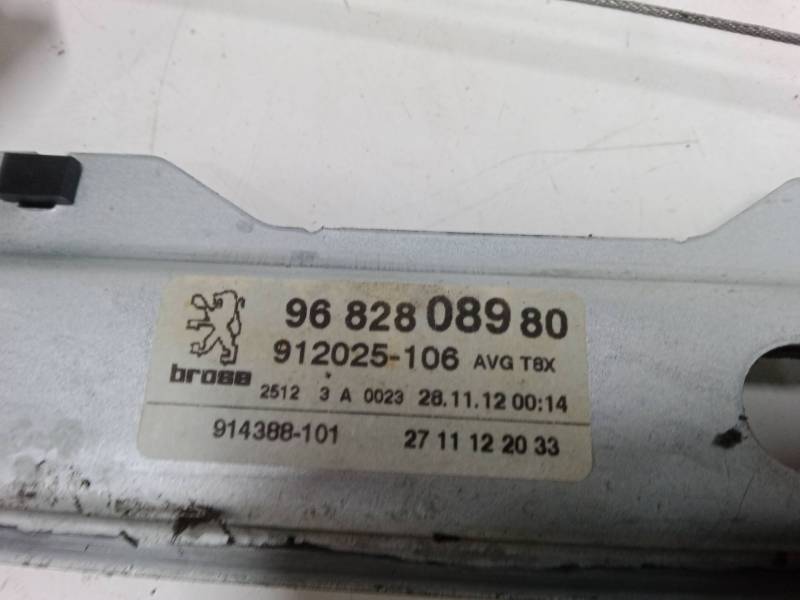 ELEVALUNAS ELECTRICO DELANTERO IZQUIERDO 9682808980 