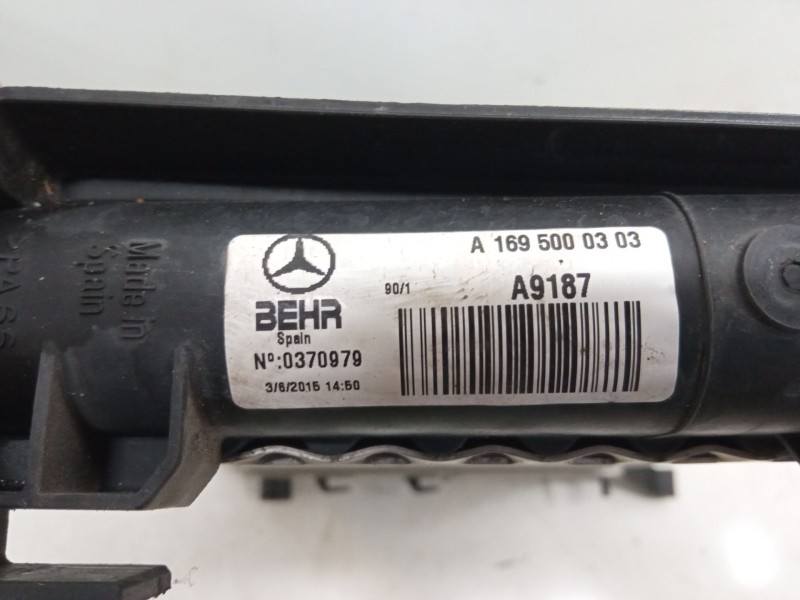 Recambio de radiador agua para mercedes-benz clase b sports tourer (w245) b 160 (245.231) referencia OEM IAM A1695000303  