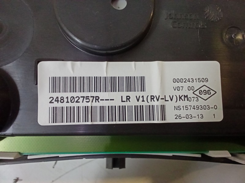Recambio de cuadro instrumentos para dacia sandero ii 1.5 dci 75 / blue dci 75 (b8jw, b8m4, b8ah, b8m7, b8m6) referencia OEM IAM