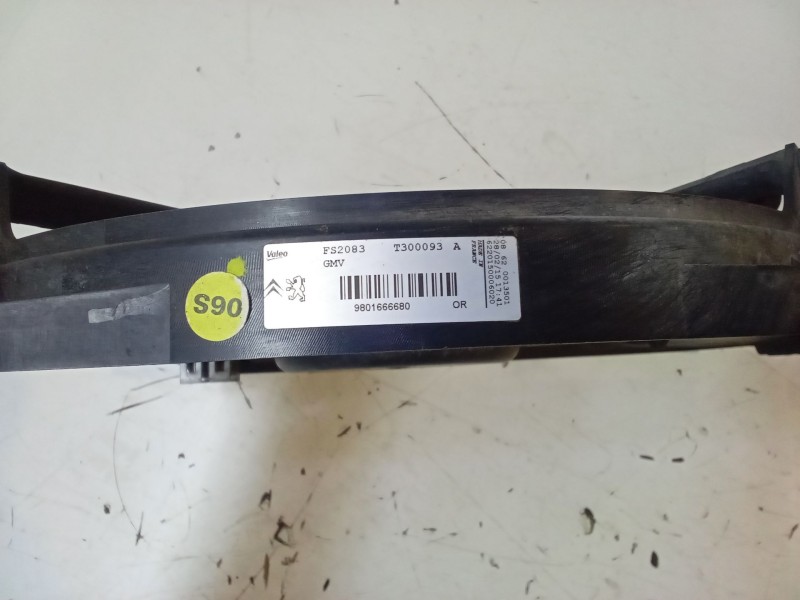 Recambio de electroventilador para citroën c4 cactus 1.6 hdi 90 referencia OEM IAM 9801666680 T300093A FS2083
