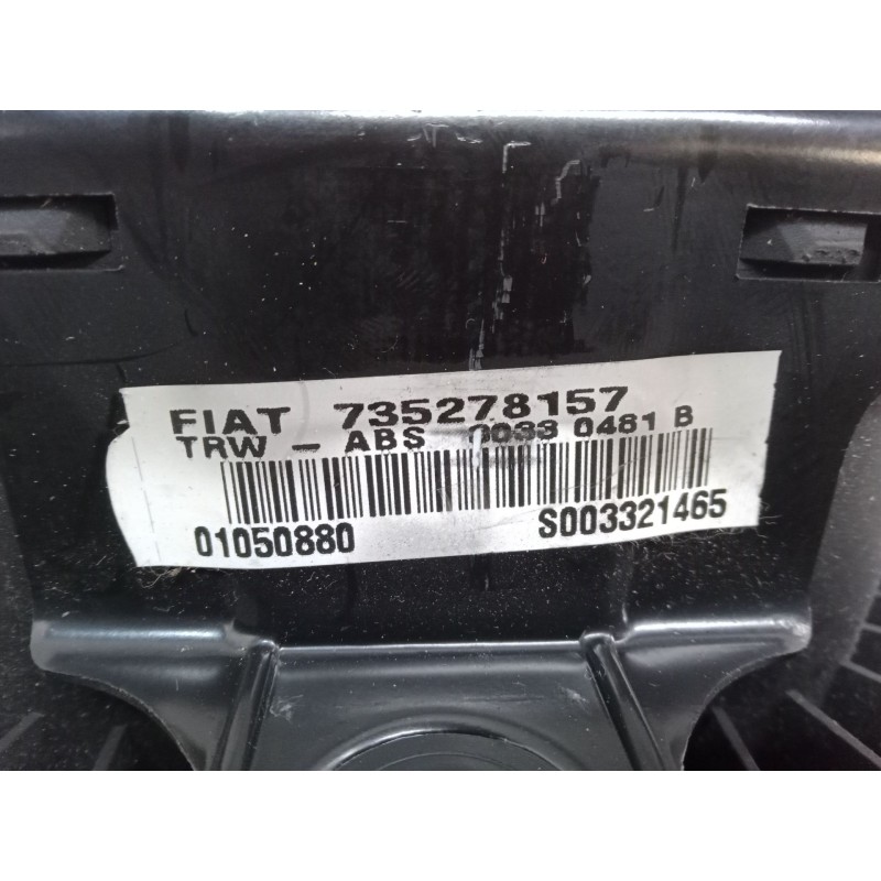 Recambio de airbag volante para fiat punto (188_) 1.2 60 (188.030, .050, .130, .150, .230, .250) referencia OEM IAM 735278157  3