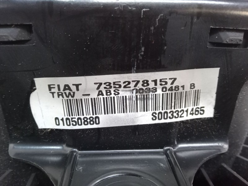 Recambio de airbag volante para fiat punto (188_) 1.2 60 (188.030, .050, .130, .150, .230, .250) referencia OEM IAM 735278157  3