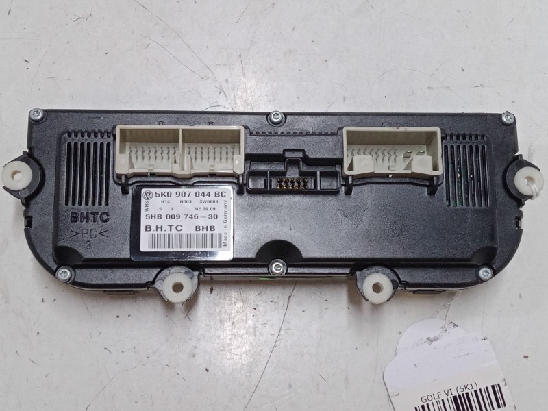 Recambio de mando climatizador para volkswagen golf vi (5k1) 1.6 tdi referencia OEM IAM 5K0907044BC  