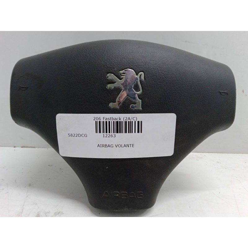 Recambio de airbag volante para peugeot 206 hatchback (2a/c) 1.4 hdi eco 70 referencia OEM IAM   