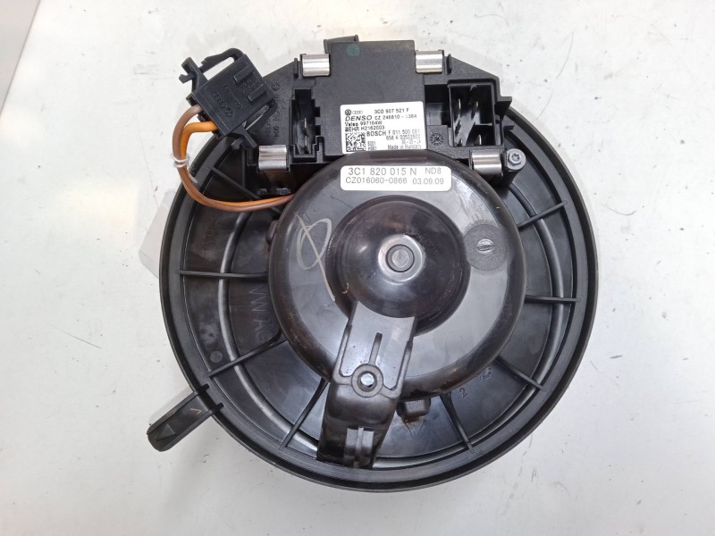 Recambio de motor calefaccion para volkswagen golf vi (5k1) 1.6 tdi referencia OEM IAM 3CO907521F  3C1820015N