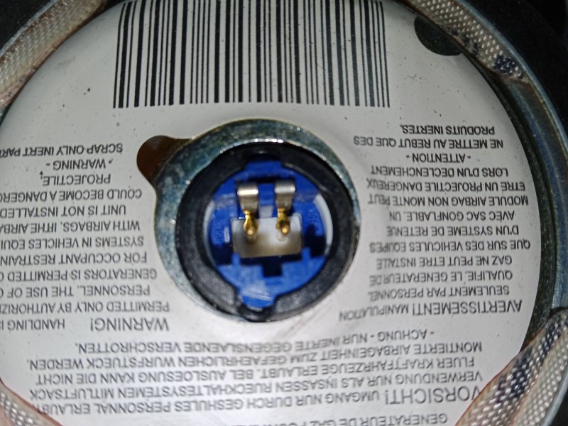 Recambio de airbag volante para citroën c3 i (fc_, fn_) 1.4 hdi referencia OEM IAM 96380009VD  