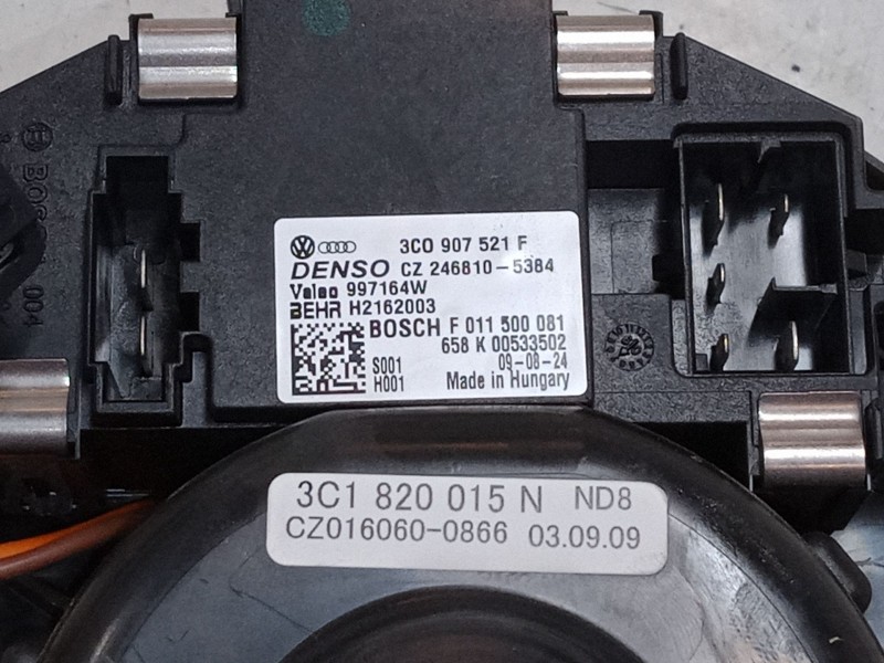 Recambio de motor calefaccion para volkswagen golf vi (5k1) 1.6 tdi referencia OEM IAM 3CO907521F  3C1820015N