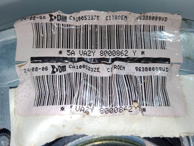Recambio de airbag volante para citroën c3 i (fc_, fn_) 1.4 hdi referencia OEM IAM 96380009VD  