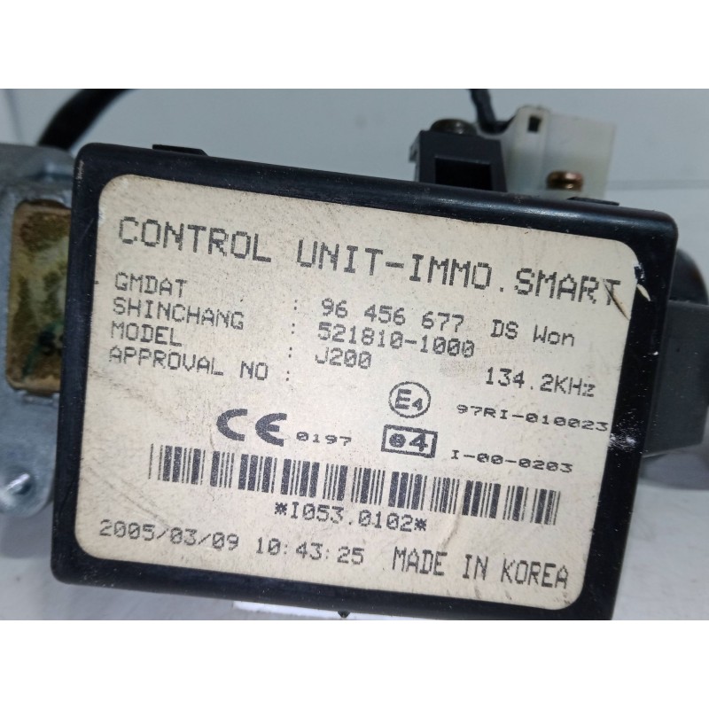 Recambio de clausor para chevrolet lacetti (j200) 1.4 16v referencia OEM IAM 96456677.521810-1000  