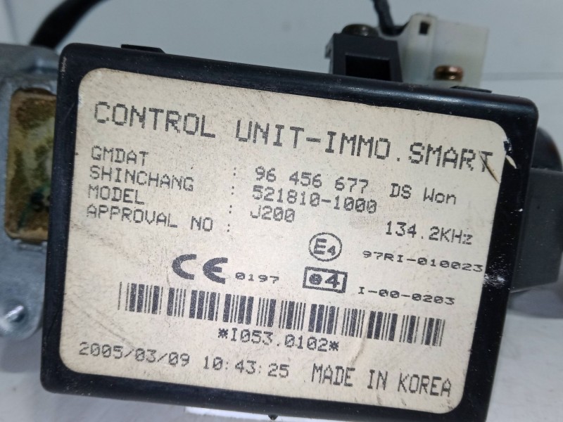 Recambio de clausor para chevrolet lacetti (j200) 1.4 16v referencia OEM IAM 96456677.521810-1000  