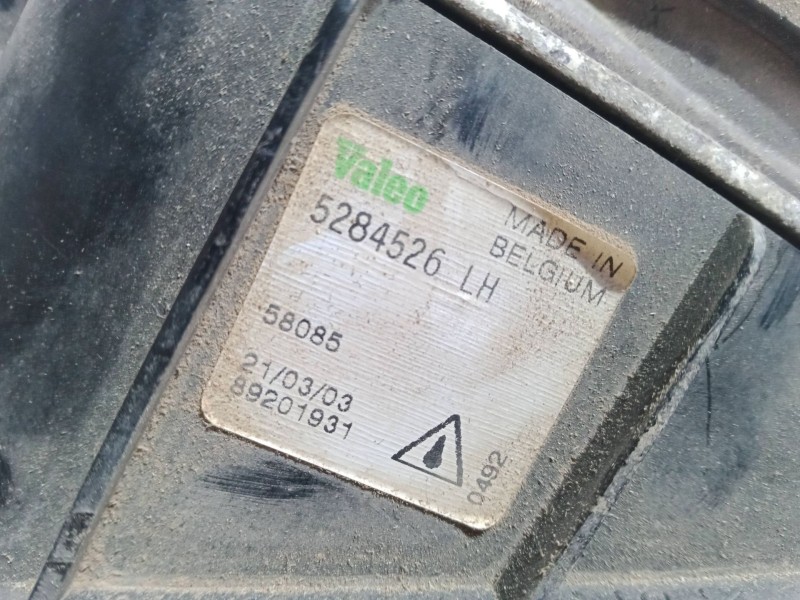 Recambio de faro antiniebla izquierdo para saab 9-5 (ys3e) 2.0 t referencia OEM IAM 5284526LH.89201931  
