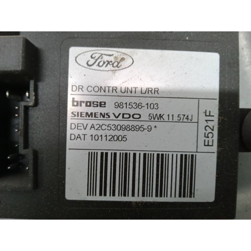 Recambio de elevalunas electrico trasero izquierdo para ford focus ii (da_, hcp, dp) 1.6 tdci referencia OEM IAM   