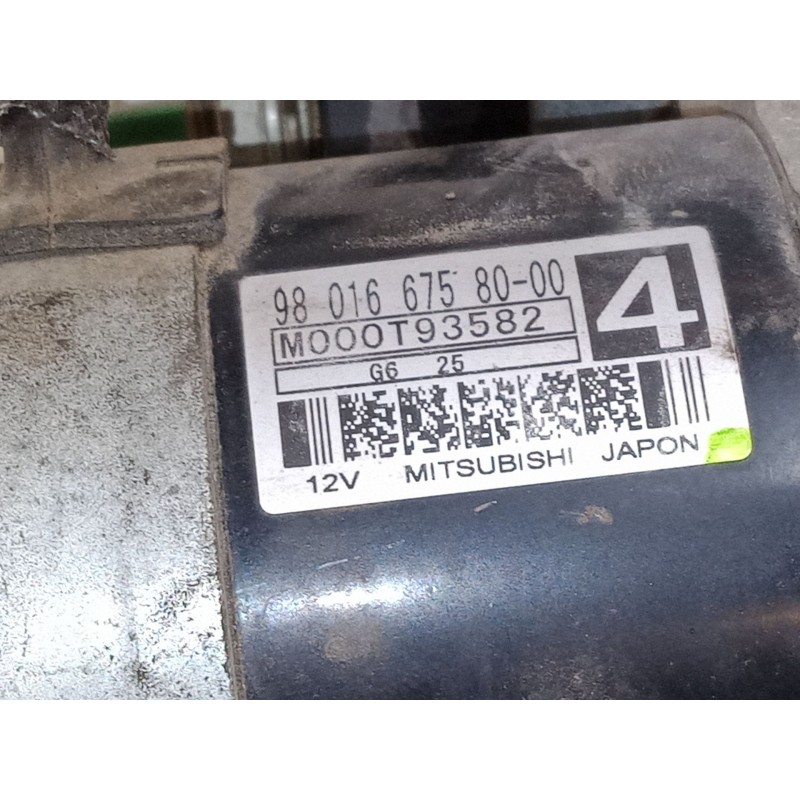 Recambio de motor arranque para citroën c4 ii (nc_) 1.6 bluehdi 100 referencia OEM IAM 980166758000  M000T93582