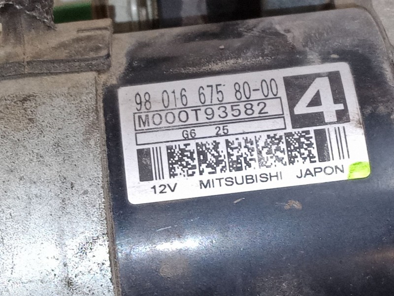 Recambio de motor arranque para citroën c4 ii (nc_) 1.6 bluehdi 100 referencia OEM IAM 980166758000  M000T93582