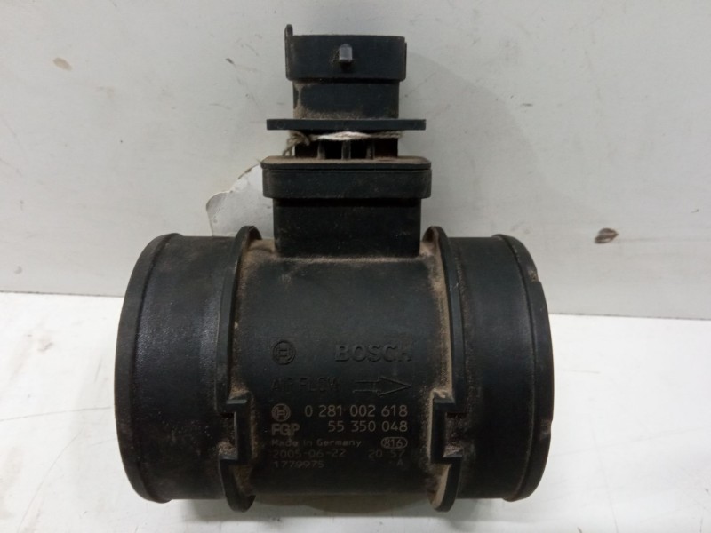 Recambio de caudalimetro para opel astra h (a04) 1.9 cdti (l48) referencia OEM IAM 0281002618   Recambio de caudalimetro para opel astra h (a04) 1.9 cdti (l48) referencia OEM IAM 0281002618