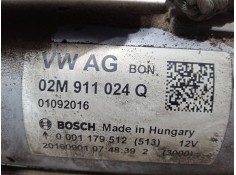 Recambio de motor arranque para volkswagen polo v (6r1, 6c1) 1.2 tsi 16v referencia OEM IAM 02M911024Q  