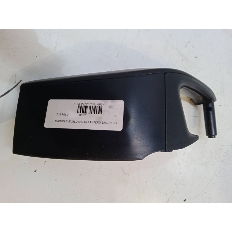 Recambio de mando elevalunas delantero izquierdo para seat ibiza iv sc (6j1, 6p5) 1.4 referencia OEM IAM 6J1867179A  