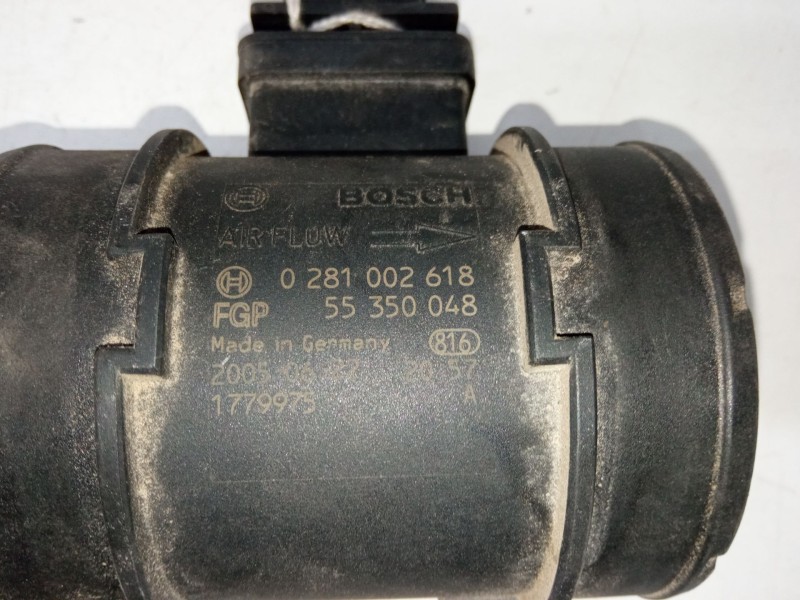 Recambio de caudalimetro para opel astra h (a04) 1.9 cdti (l48) referencia OEM IAM 0281002618   Recambio de caudalimetro para opel astra h (a04) 1.9 cdti (l48) referencia OEM IAM 0281002618