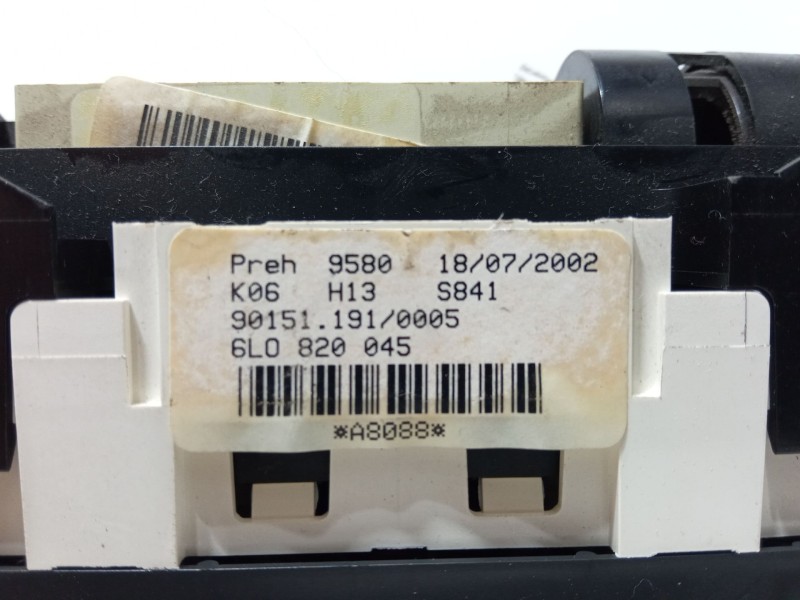 Recambio de mando calefaccion / a/a para seat ibiza iii (6l1) 1.4 16v referencia OEM IAM 6L0820045  