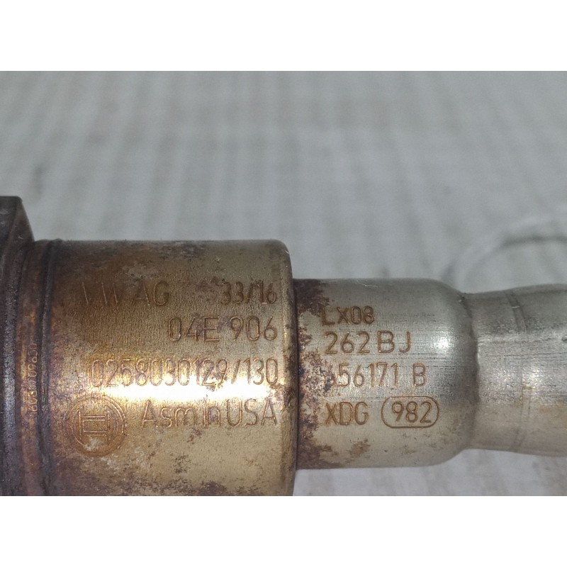 Recambio de sonda lambda para volkswagen polo v (6r1, 6c1) 1.2 tsi 16v referencia OEM IAM 04E906262BJ.0258030129/130656171B  