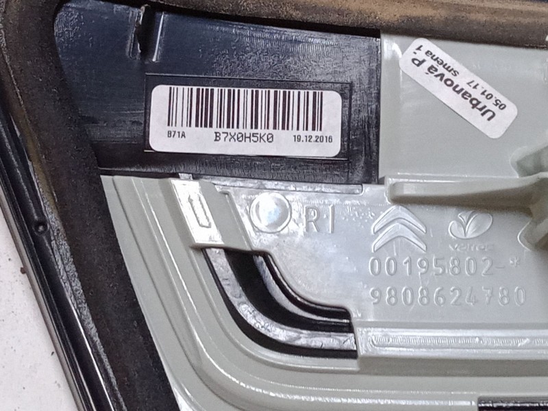 Recambio de piloto trasero porton derecho para citroën c4 ii (nc_) 1.6 bluehdi 100 referencia OEM IAM 9808624780  