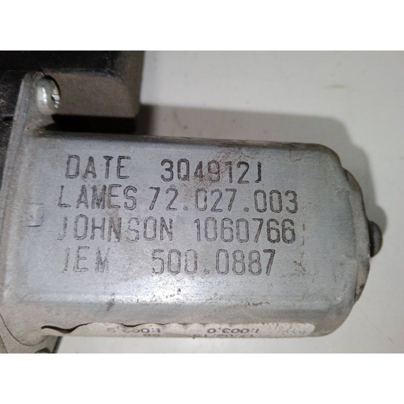 Recambio de elevalunas electrico delantero derecho para fiat doblo caja/chasis (263_) 1.6 d multijet referencia OEM IAM 51810879