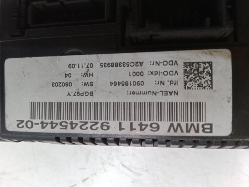 Recambio de mando climatizador para bmw 1 descapotable (e88) 123 d referencia OEM IAM 6411922454402 A2C53388935 BGP97Y