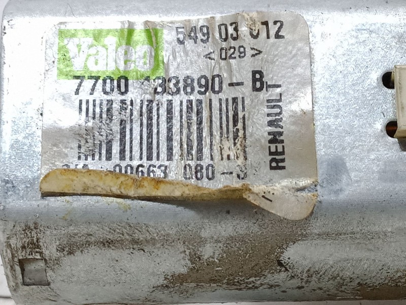 Recambio de motor limpia trasero para renault scénic i monospace (ja0/1_, fa0_) 1.9 dti (ja1u) referencia OEM IAM 7700433890-B-  Recambio de motor limpia trasero para renault scénic i monospace (ja0/1_, fa0_) 1.9 dti (ja1u) referencia OEM IAM 7700433890-B-
