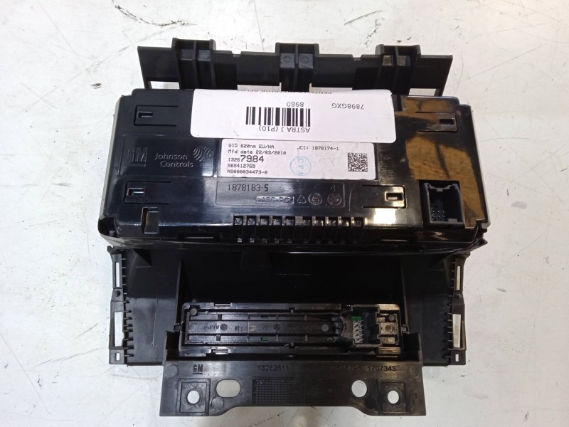 Recambio de pantalla interior reloj para opel astra j (p10) 1.7 cdti (68) referencia OEM IAM JCI18781741 565412769 13267984