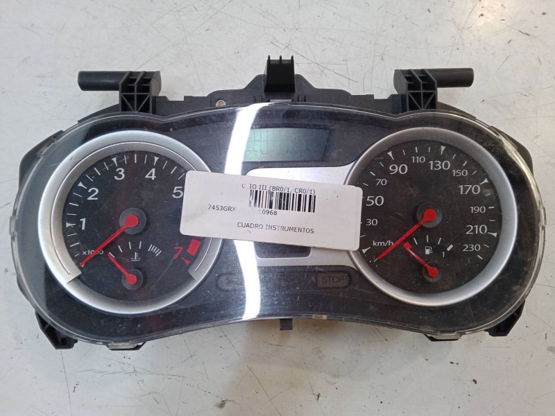 Recambio de cuadro instrumentos para renault clio iii (br0/1, cr0/1) 1.2 16v (br02, br0j, br11, cr02, cr0j, cr11) referencia OEM Recambio de cuadro instrumentos para renault clio iii (br0/1, cr0/1) 1.2 16v (br02, br0j, br11, cr02, cr0j, cr11) referencia OEM