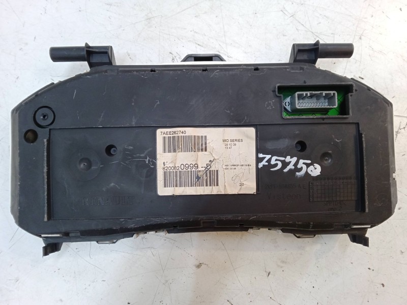 Recambio de cuadro instrumentos para renault clio iii (br0/1, cr0/1) 1.2 16v (br02, br0j, br11, cr02, cr0j, cr11) referencia OEM Recambio de cuadro instrumentos para renault clio iii (br0/1, cr0/1) 1.2 16v (br02, br0j, br11, cr02, cr0j, cr11) referencia OEM