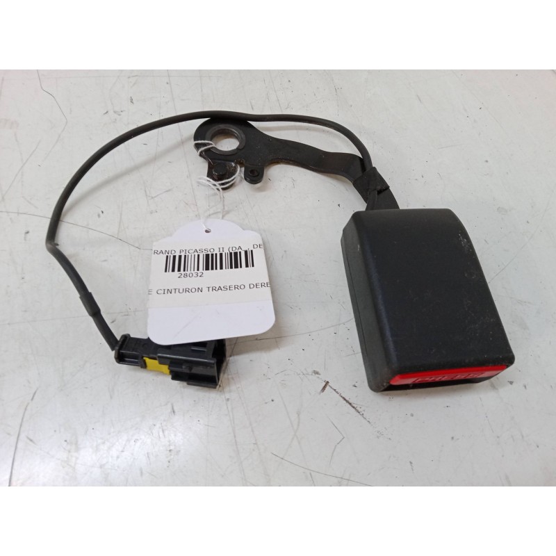 Recambio de anclaje cinturon trasero derecho para citroën c4 grand picasso ii (da_, de_) 2.0 bluehdi 150 referencia OEM IAM   