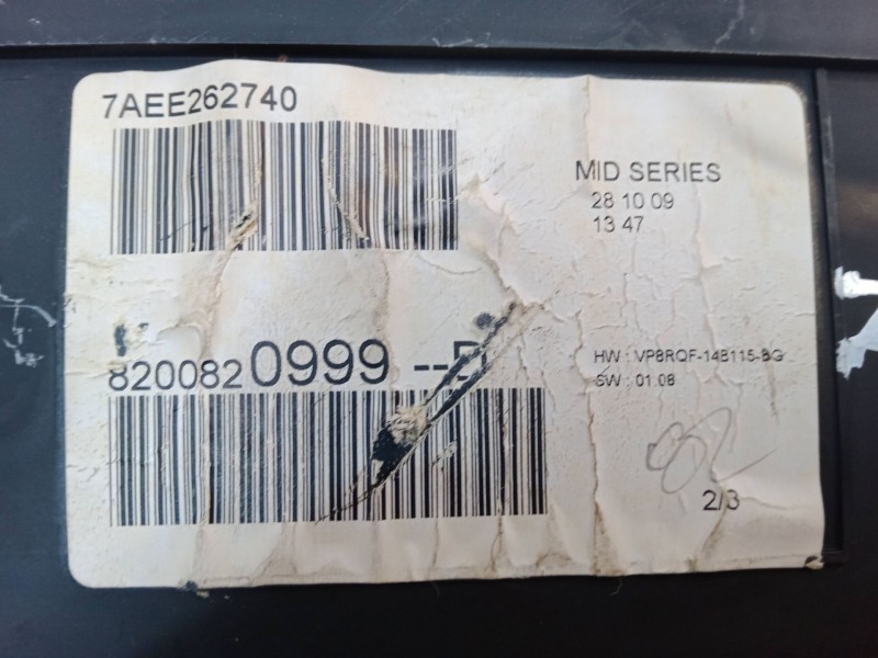 Recambio de cuadro instrumentos para renault clio iii (br0/1, cr0/1) 1.2 16v (br02, br0j, br11, cr02, cr0j, cr11) referencia OEM Recambio de cuadro instrumentos para renault clio iii (br0/1, cr0/1) 1.2 16v (br02, br0j, br11, cr02, cr0j, cr11) referencia OEM